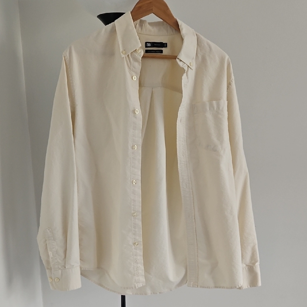 Men's Cream Shirt